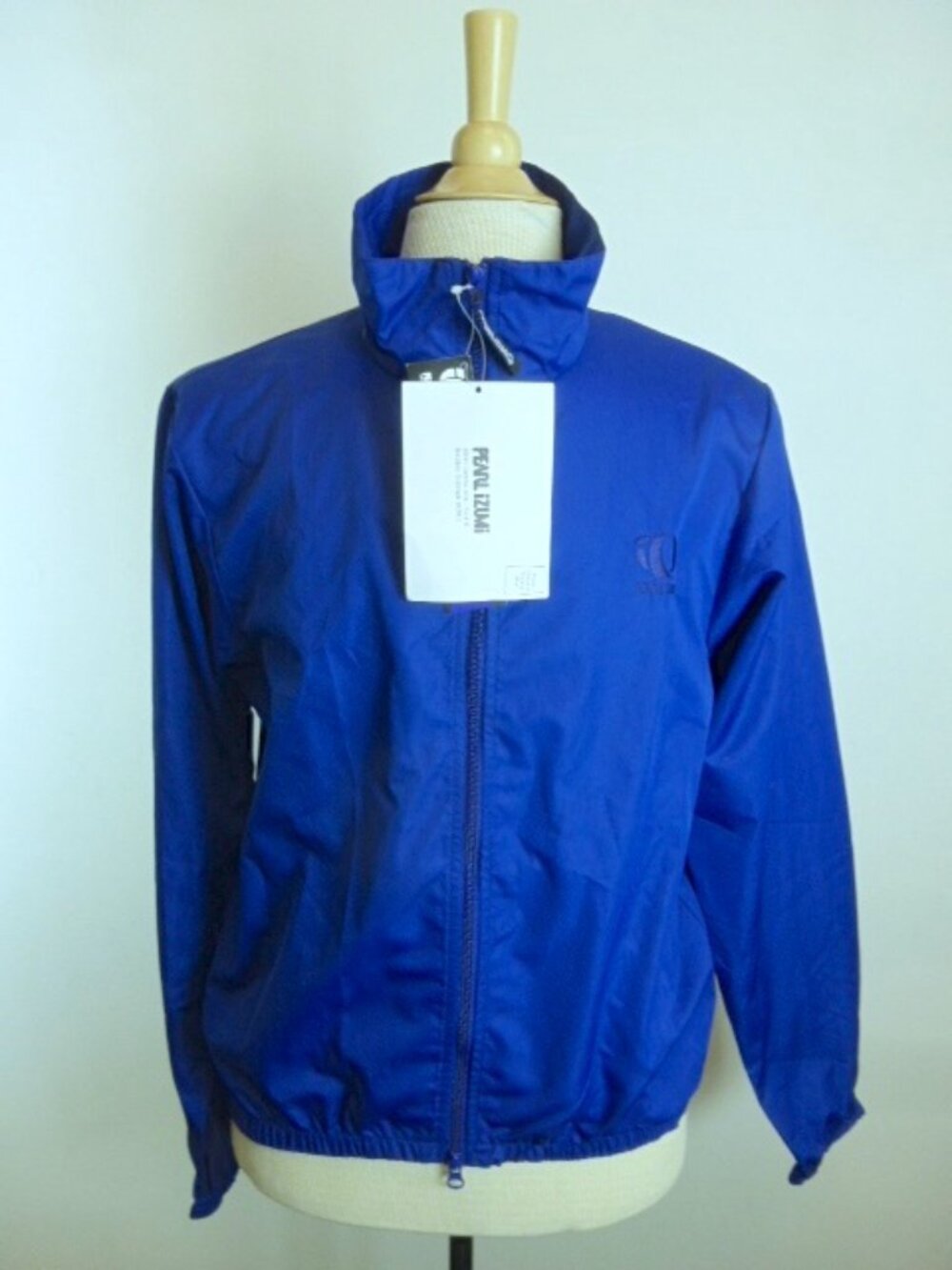 PEARL IZUMI blue zip zephrr CYCLING JACKET L